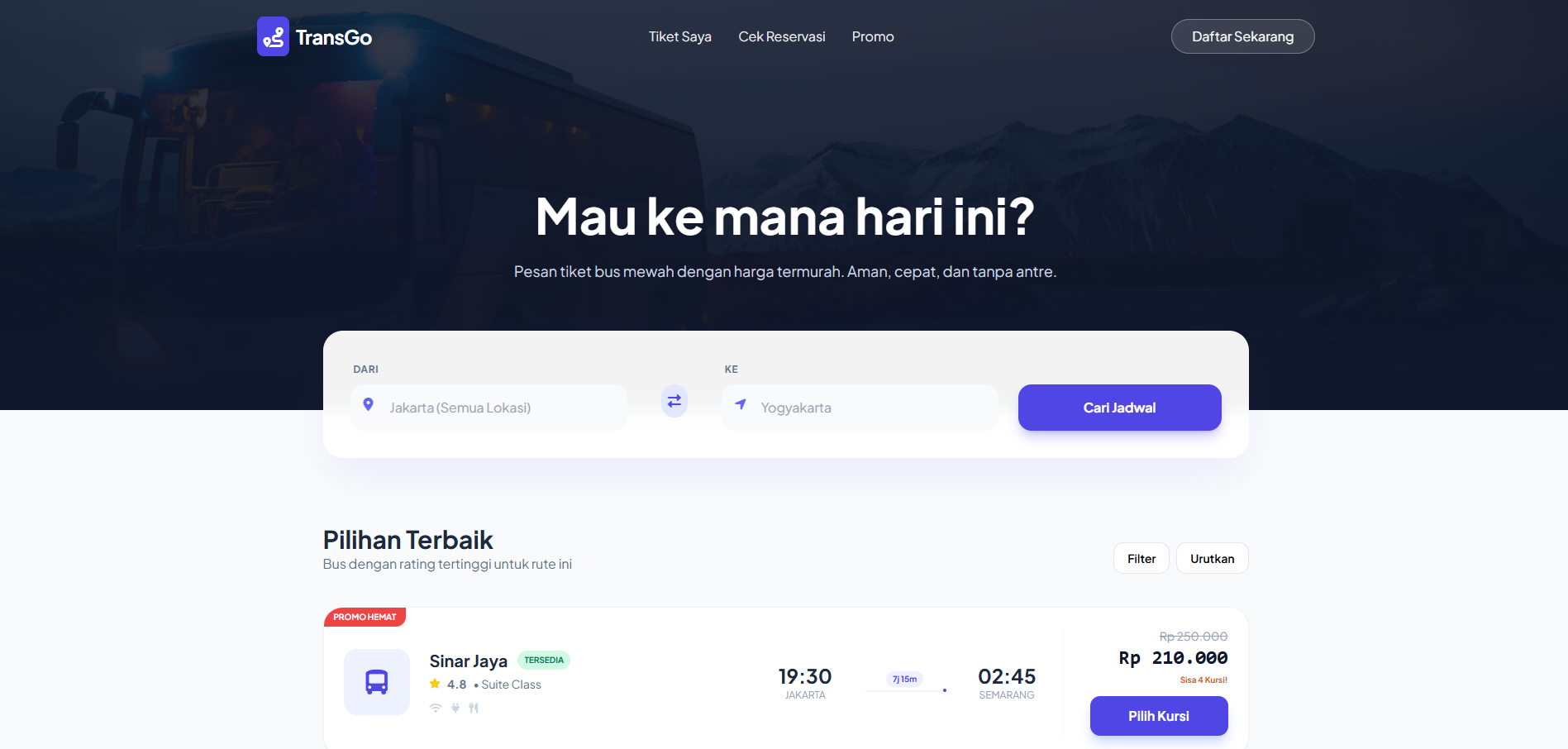 TransGo - Smart Mobility & Ticket Management System